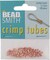 The Beadsmith Tube Crimp Beads, 2 x 2mm, 100 Pieces, Copper Color, Uniform Cylindrical Shape, No Sharp Edges, Designed to Secure The Ends of Jewelry Stringing Wires and Cables
